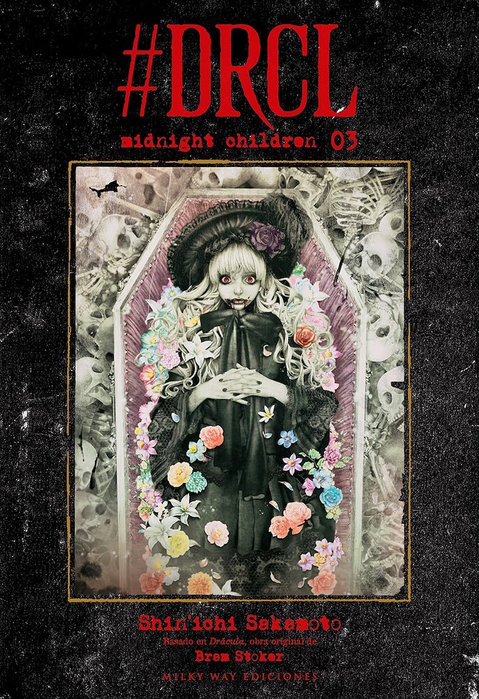 Portada de DRCL Midnight Children 03, manga de terror gótico